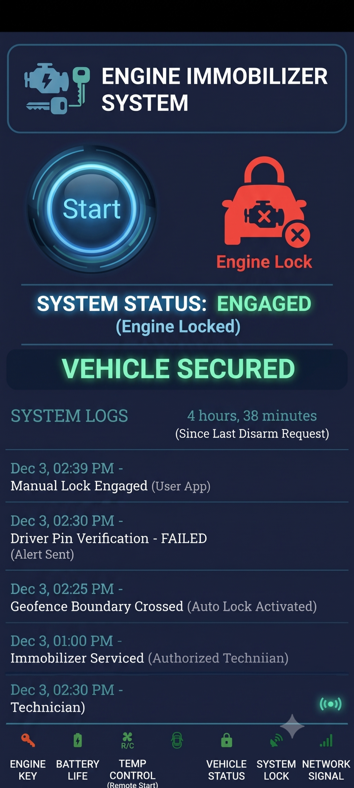 Engine Immobilizer